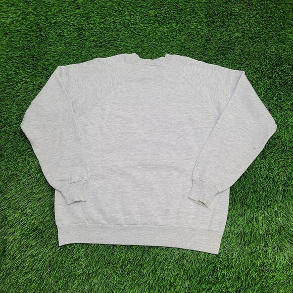 Vintage 80s Pioneer Panthers Sweatshirt Womens Large 21x23 Gray - Picture 2 of 15